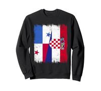 Drapeau Panama Croatie | Racines croates panaméennes Sweatshirt