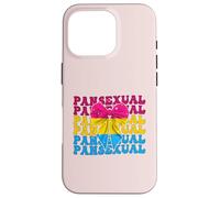 Drapeau panexuel Pan Pride LGBTQ Girl Coquette Bow Ribbon Coque pour iPhone 16 Pro