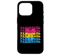 Drapeau panexuel Pan Pride LGBTQ Girl Coquette Bow Ribbon Coque pour iPhone 16 Pro