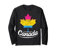 Drapeau pansexuel du Canada Manche Longue