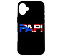 Drapeau Papi Puerto Rico Coque pour iPhone 16 Plus