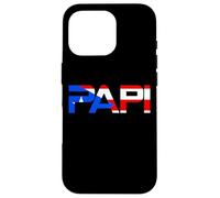 Drapeau Papi Puerto Rico Coque pour iPhone 16 Pro