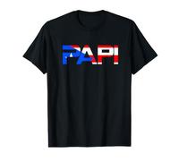 Drapeau Papi Puerto Rico T-Shirt Graphique avec Valeur
