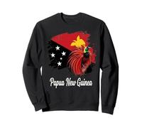 Drapeau Papouasie-Nouvelle-Guinée Raggiana Oiseau du Paradis Sweatshirt