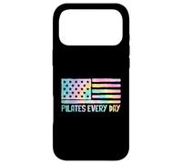 Drapeau Patriotique américain Pilates Every Day 4 Juillet USA Coque pour iPhone 17 Pro Max