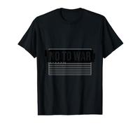 Drapeau Patriotique des États-Unis Pro Peace Not My War T-Shirt Graphique avec Valeur