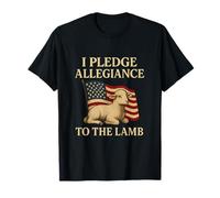 Drapeau Patriotique « I Pledge Allegiance to The Lamb » T-Shirt