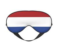Drapeau Pays-Bas 14 Drapeau Pays-Bas Masques de sommeil Sangle réglable Masque pour les yeux doux pour femmes Hommes Voyage Travail Maison