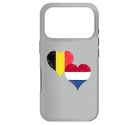 Drapeau Pays-Bas Belgique de Fier Néerlandais Belge Expat Coque pour iPhone 17 Pro