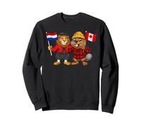 Drapeau Pays-Bas Canada Racines néerlandaises Canadien Sweatshirt