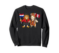 Drapeau Pays-Bas Pérou Racines néerlandaises Fier péruvien Sweatshirt