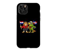 Drapeau Pays-Bas République Dominicaine Racines néerlandaise Coque pour iPhone 11 Pro