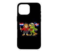 Drapeau Pays-Bas République Dominicaine Racines néerlandaise Coque pour iPhone 16 Pro Max