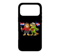 Drapeau Pays-Bas République Dominicaine Racines néerlandaise Coque pour iPhone 17 Pro Max