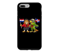 Drapeau Pays-Bas République Dominicaine Racines néerlandaise Coque pour iPhone 7 Plus/8 Plus