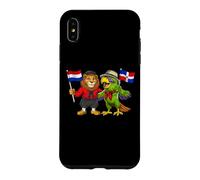Drapeau Pays-Bas République Dominicaine Racines néerlandaise Coque pour iPhone XS Max