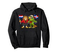 Drapeau Pays-Bas République Dominicaine Racines néerlandaise Sweat à Capuche