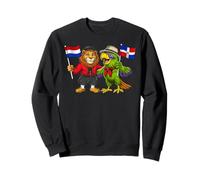 Drapeau Pays-Bas République Dominicaine Racines néerlandaise Sweatshirt