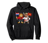 Drapeau Pays-Bas Vietnam Racines néerlandaises Fier héritage Sweat à Capuche
