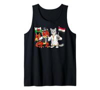 Drapeau Pays de Galles Égypte Racines galloises égyptien Débardeur
