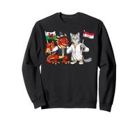 Drapeau Pays de Galles Égypte Racines galloises égyptien Sweatshirt