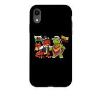 Drapeau Pays de Galles Équateur Racines galloises équatorien Coque pour iPhone XR