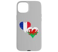 Drapeau Pays de Galles France du Gallois Français Rugby Fans Coque pour iPhone 15 Plus