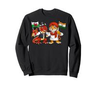 Drapeau Pays de Galles Inde Racines galloises Fier Indien Sweatshirt