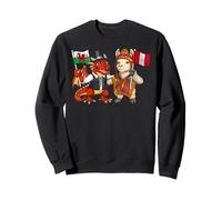 Drapeau Pays de Galles Pérou Racines galloises Fier héritage Sweatshirt
