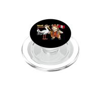 Drapeau Pérou Lituanie Racines péruvo-lituaniennes Héritage PopSockets PopGrip pour MagSafe