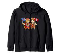 Drapeau Pérou République démocratique du Congo Racines Sweat à Capuche