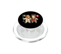 Drapeau Pérou Sénégal Racines péruviennes-sénégalaises PopSockets PopGrip pour MagSafe