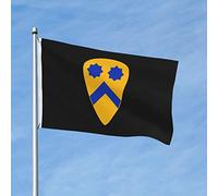 Drapeau Personnalisé, 2E Division De Cavalerie Américaine Renforcé Suspendus Fanion Pour Célébration Jardin Drapeaux 90X150Cm