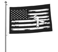 Drapeau Personnalisé, Fuck Lung Cancer Awareness Américain Double Couture Suspendus Fanion Pour Fête Manif Drapeaux 90X150Cm