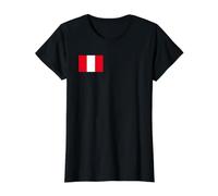 Drapeau péruvien du Pérou T-Shirt Graphique avec Valeur