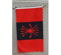 Drapeau Phalange Espagnole Des Assemblées Du Syndicalisme National Décoration Bannière Avec Œillets Double Face Drapeaux De Maison Pour Chambres Extérieure Fêtes 90X150Cm