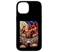 Drapeau philippin Coq et Riz Symbole de Force Philippine Coque pour iPhone 14