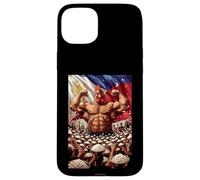 Drapeau philippin Coq et Riz Symbole de Force Philippine Coque pour iPhone 15 Plus