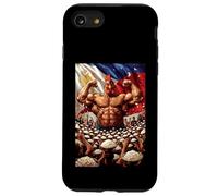 Drapeau philippin Coq et Riz Symbole de Force Philippine Coque pour iPhone SE (2020) / 7/8