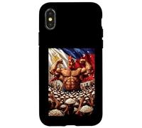 Drapeau philippin Coq et Riz Symbole de Force Philippine Coque pour iPhone X/XS