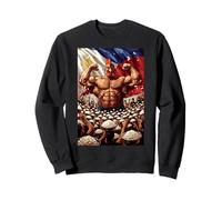 Drapeau philippin Coq et Riz Symbole de Force Philippine Sweatshirt