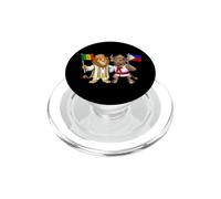 Drapeau Philippines Sénégal Racines philippino-sénégalaises PopSockets PopGrip pour MagSafe