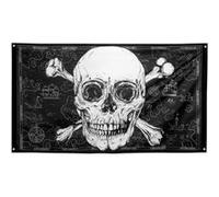 drapeau pirate 90x150 cm - boland 74108 Blanc