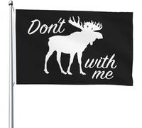 Drapeau Pirate 90X150cm, Ne fais pas d'élan avec moi Résistants aux Intempéries Drapeau de Jardin Personnalisé Bannière Extérieure pour Intérieur manif Extérieur