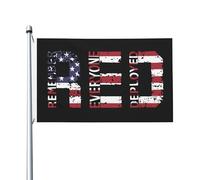 Drapeau Pirate 90X150cm, N'oubliez pas que tout le monde est déployé Décoratifs Drapeaux avec œillets Bannière Extérieure pour Anniversaire Événements Bar