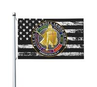 Drapeau Pirate 90X150cm, Revêtez toute l'armure de Dieu Résistants aux Intempéries Drapeaux Renforcé Bannière Extérieure pour Intérieur Événements Balcon