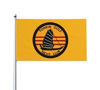 Drapeau Pirate 90X150cm, Vietnam Tonkin Gulf Yacht Club Renforcé Drapeaux Décoratifs Bannière Extérieure pour Bar Célébration Restaurant