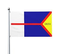 Drapeau Pirate Athènes, Pennsylvanie Double Face Drapeau Couleur Vive Flag Pour Patio Bar Home 3X5Ft