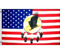 Drapeau Pirate Attrape-Rêves Usa Double Face Drapeaux Décoration Drapeau Pour Decor Four Seasons Célébrations 3X5Ft