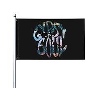 Drapeau Pirate Avec Œillets, Slogan De L'Âme Gitane Décoratifs Suspendus Fanion Pour Décoration Fête Drapeaux 90X150Cm